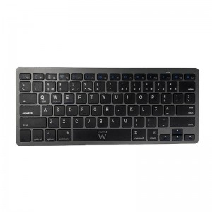 Teclado Ewent EW3120 Ultra-Slim Bluetooth PT Gray